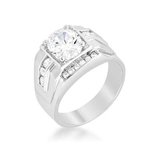 Mustang Cubic Zirconia Men's Ring *USA IMPORT*